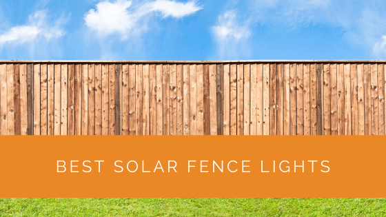 Best Solar Fence Lights