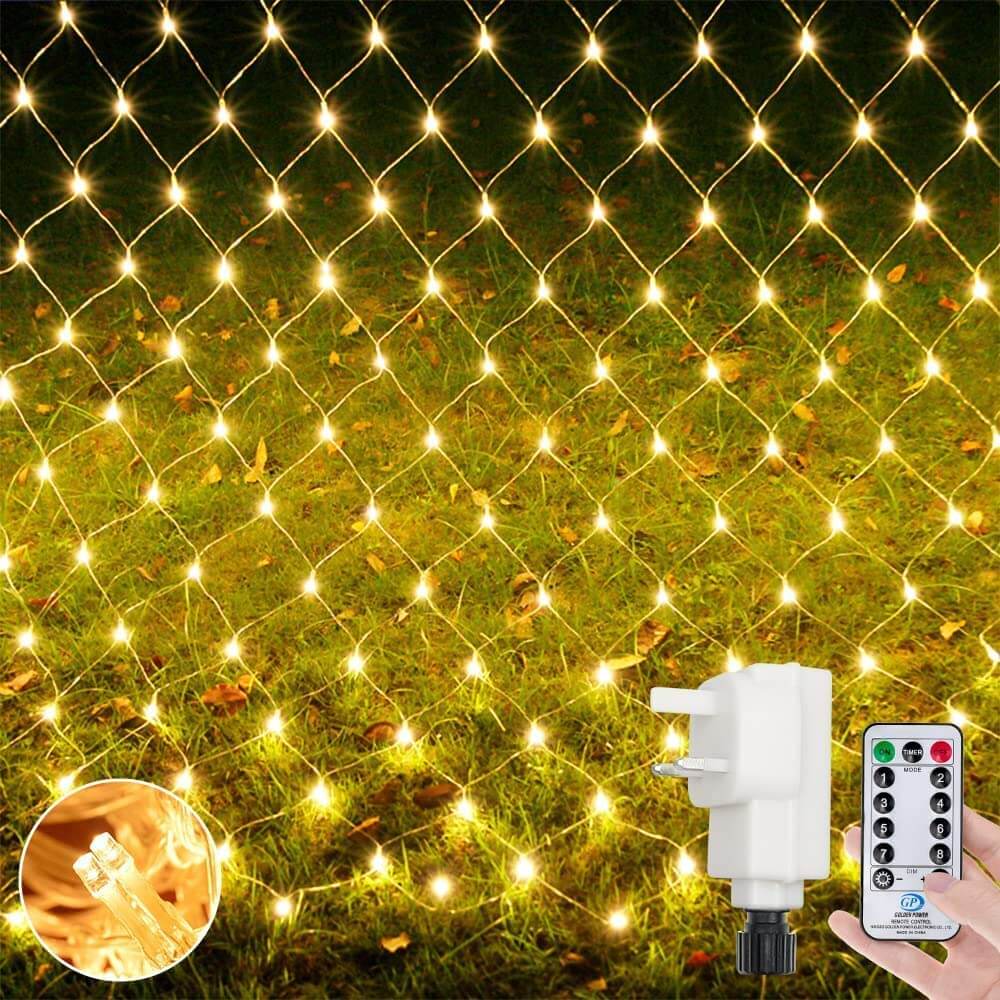 Ollny Solar Waterproof Net Lights