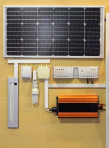 Solar Power System with Inverter