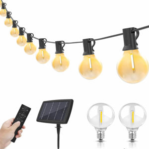 LFFG Store 100FT Solar Festoon Lights