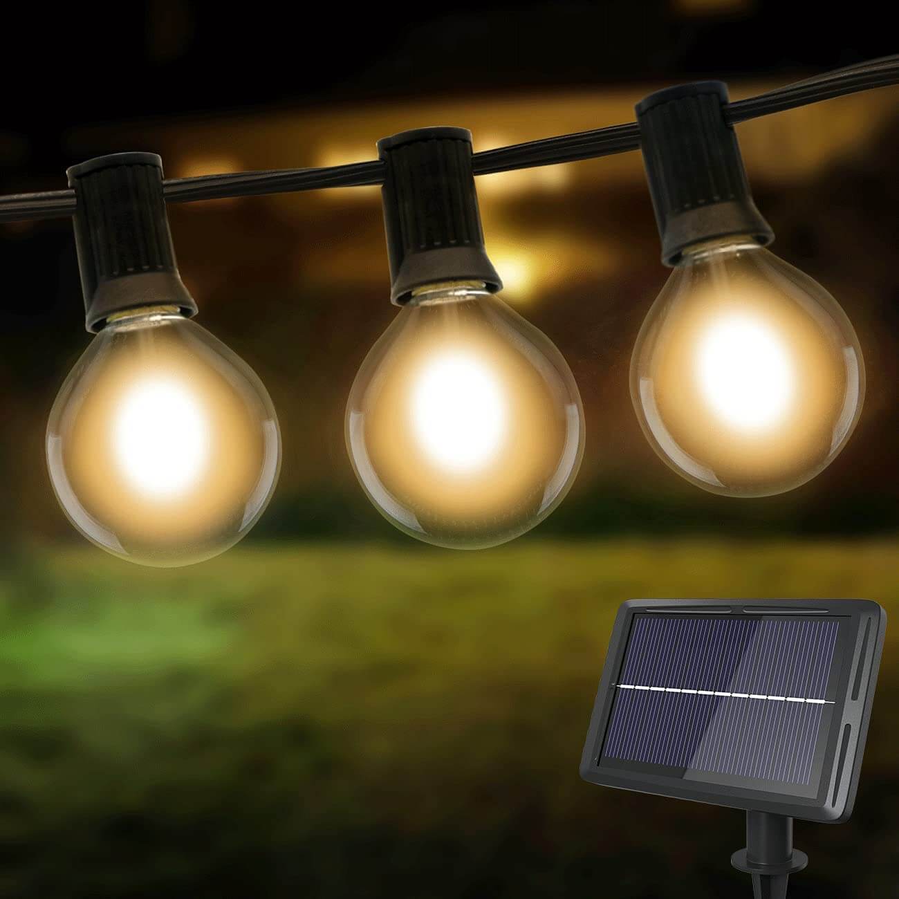 Litogo Store Solar Festoon Lights