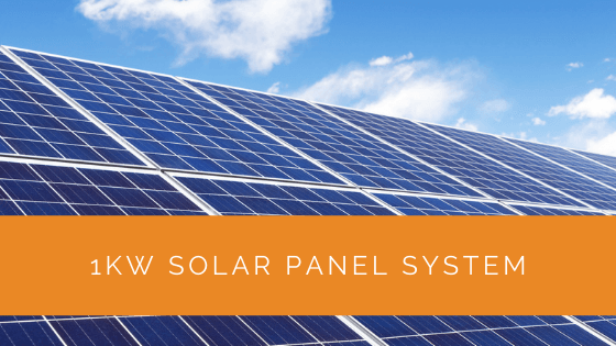 1kW Solar Panel System