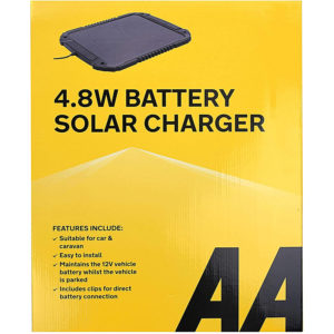 AA 12 Volt Solar Battery Trickle Charger