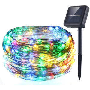 AICase Solar String Lights 72 Feet 200 LED