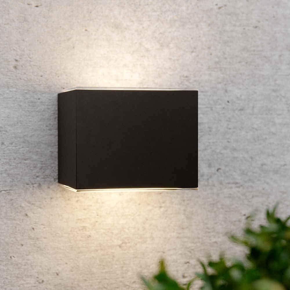 Avon Up & Down Solar Powered Outdoor Wall Light