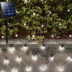 CCILAND Solar Outdoor Net Lights