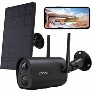COOAU Solar Security Camera