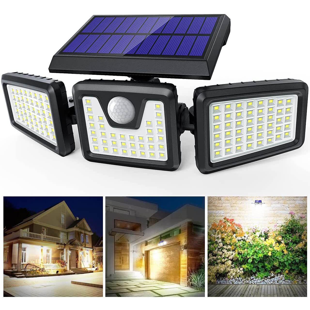 Claoner Solar Security Lights