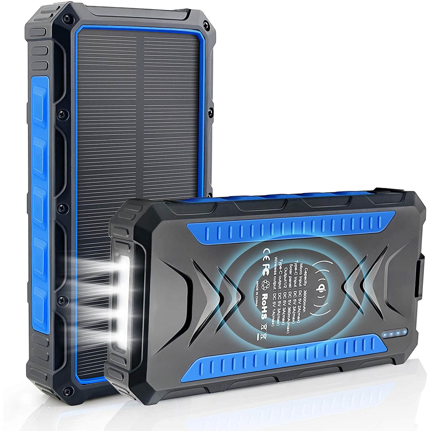 DJROLL Solar Power Bank