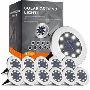 FLOWood Solar Ground Lights