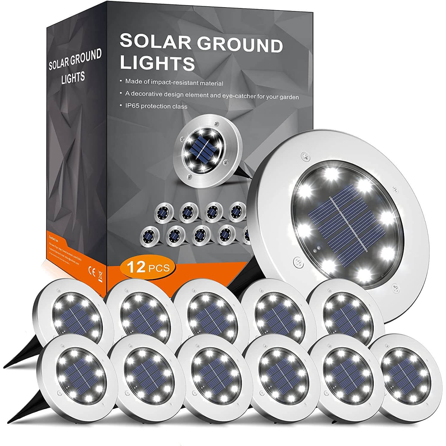 FLOWood Solar Ground Lights