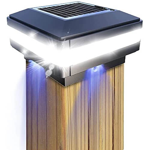 GEYUEYA Home Solar LED Post Lights