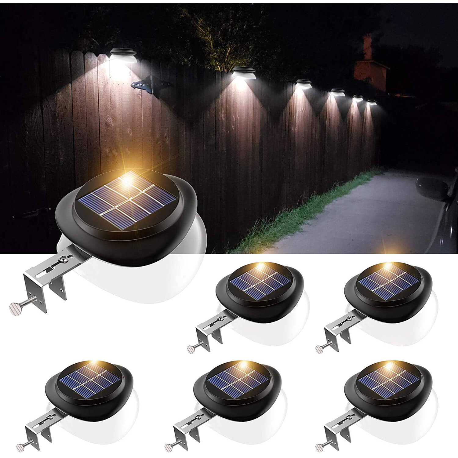 JSOT Solar Gutter Lights