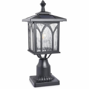 Kemeco ST4311AQ LED Cast Aluminum Solar Post Light Fixture