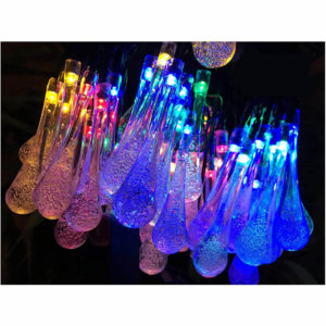 LEMONTEC Solar String Lights 20 Feet 30 LED