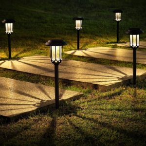 LeiDrail Solar Garden Lights For Outdoor Pathway