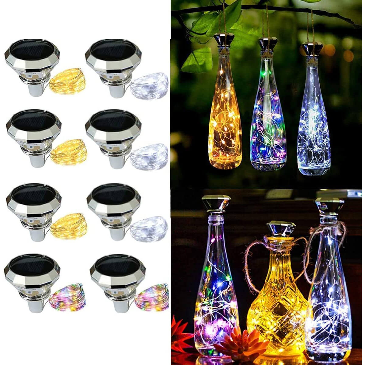 Lifemet Solar Bottle Lights