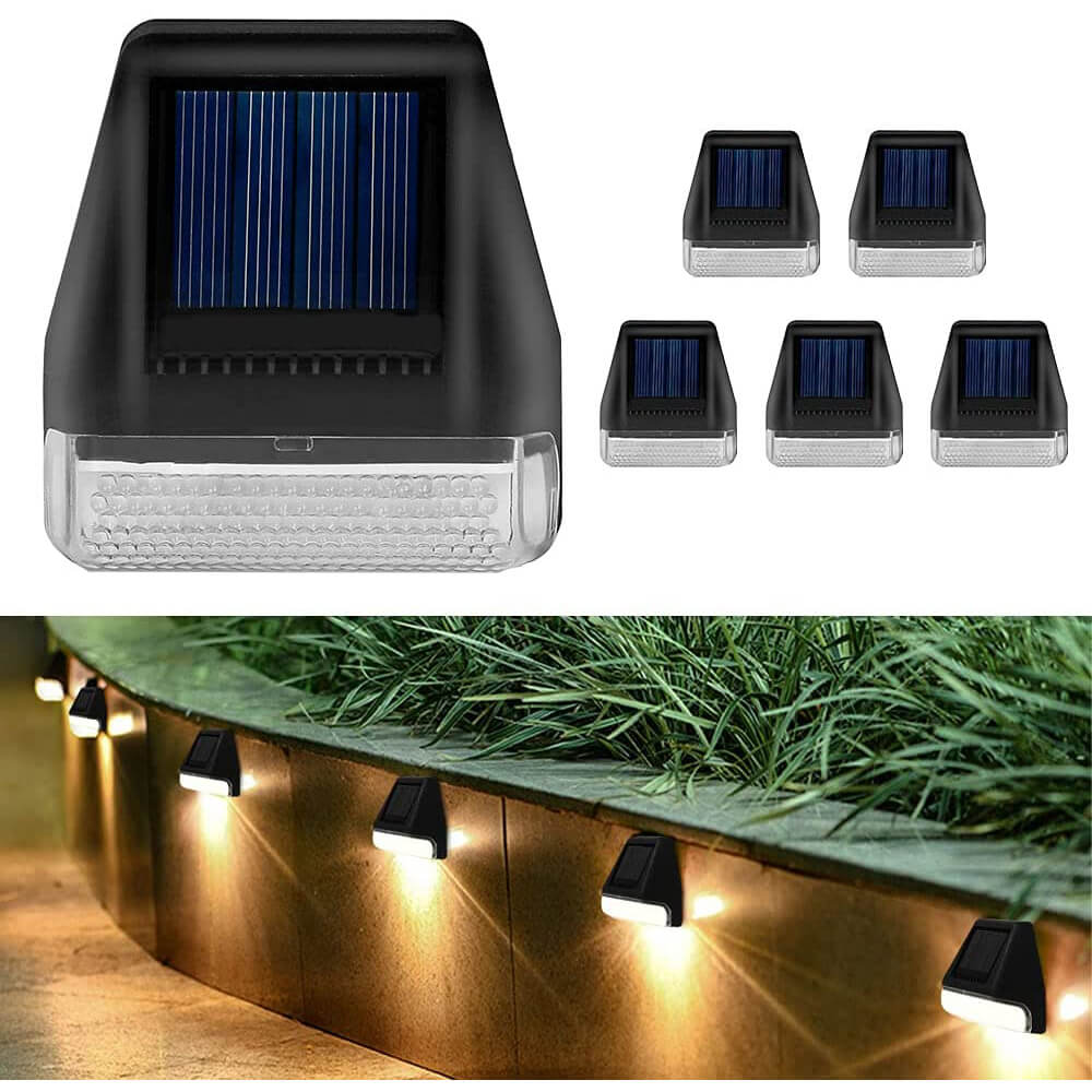 Lushforest Solar Fence Lights