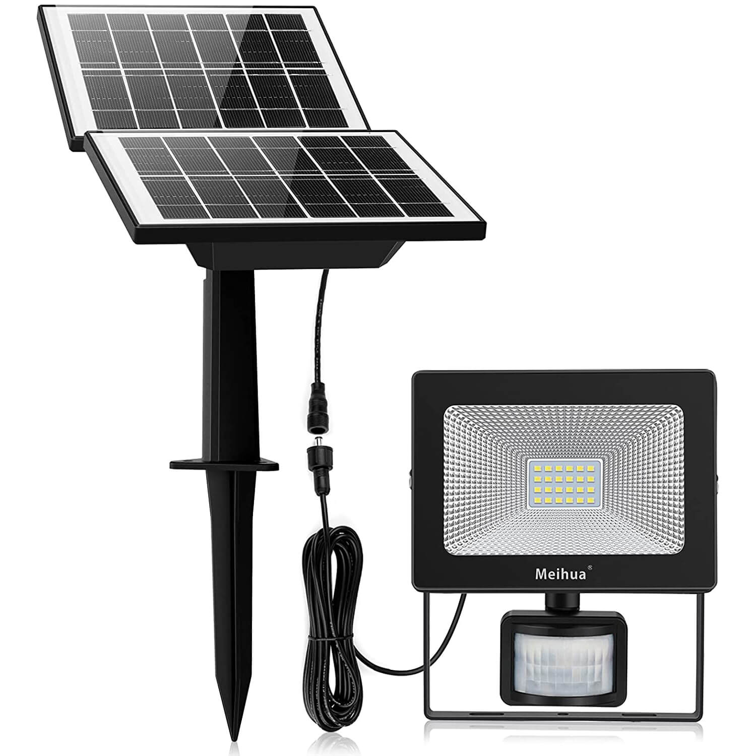 MEIHUA Solar Flood Lights