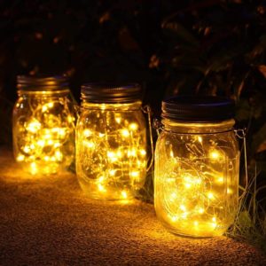 NEWYANG Hanging Solar Jar Lights