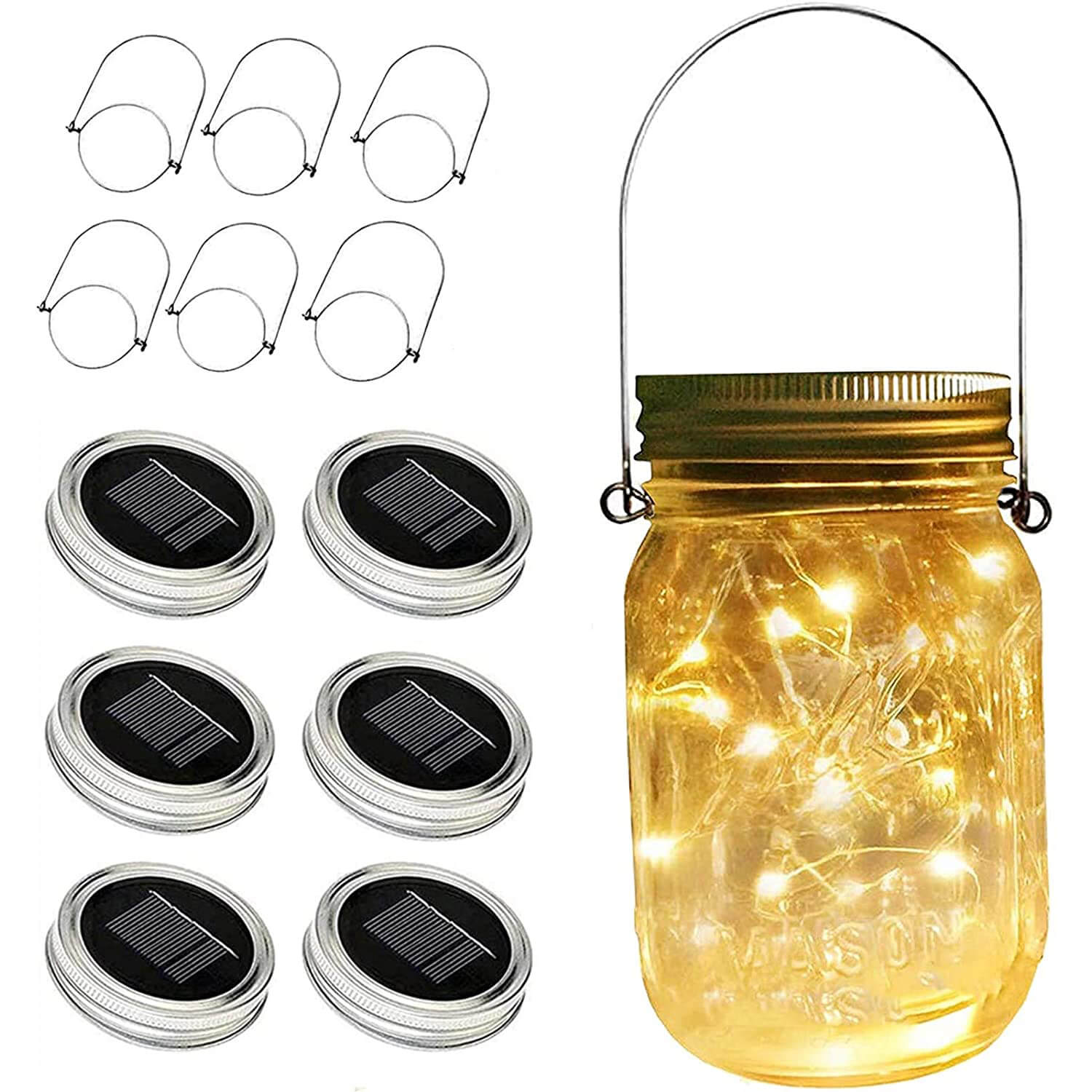 Ricky Star Solar Jar Lights