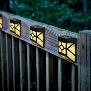 Solar Fence Lights