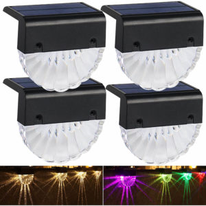 XJFCMMT Solar Outdoor Deck Lights