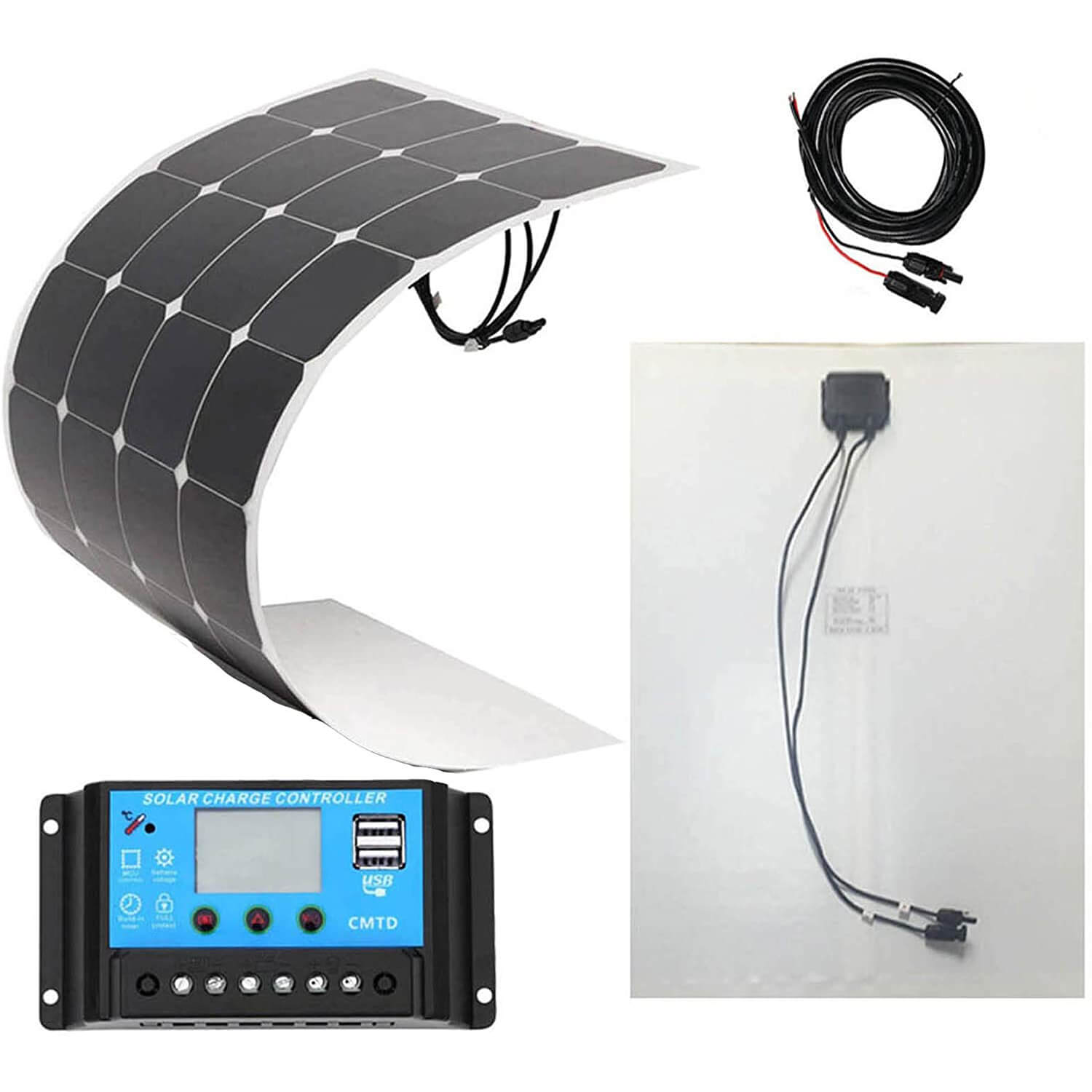 Brillihood 100W Flexible Solar Panel