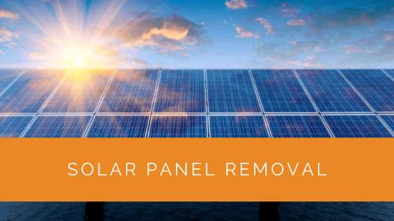 Solar Panel Removal