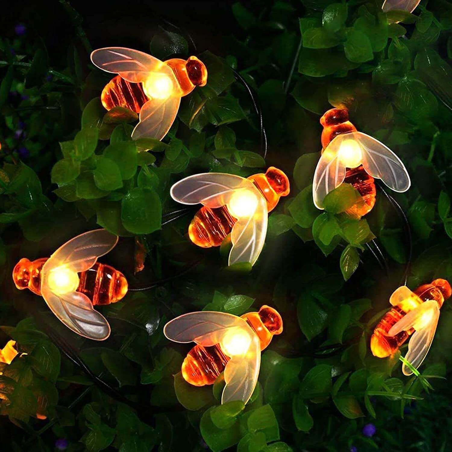 Augone Honeybee Fairy String Lights