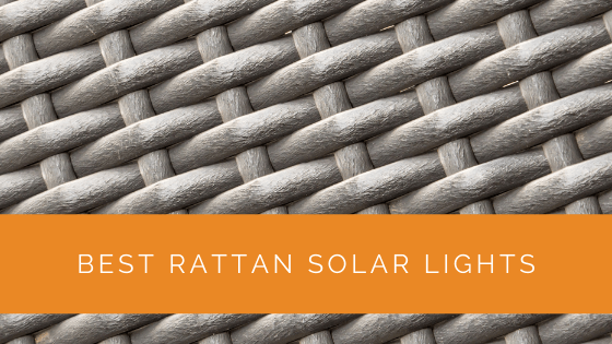 Best Rattan Solar Lights