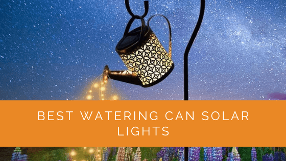 Best Watering Can Solar Lights