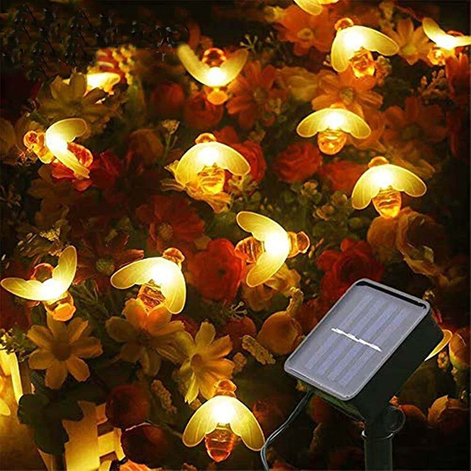 Chipark Solar Honey Bee Fairy Lights