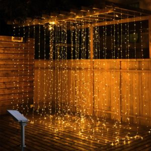 OxyLED Solar Garden Curtain Lights