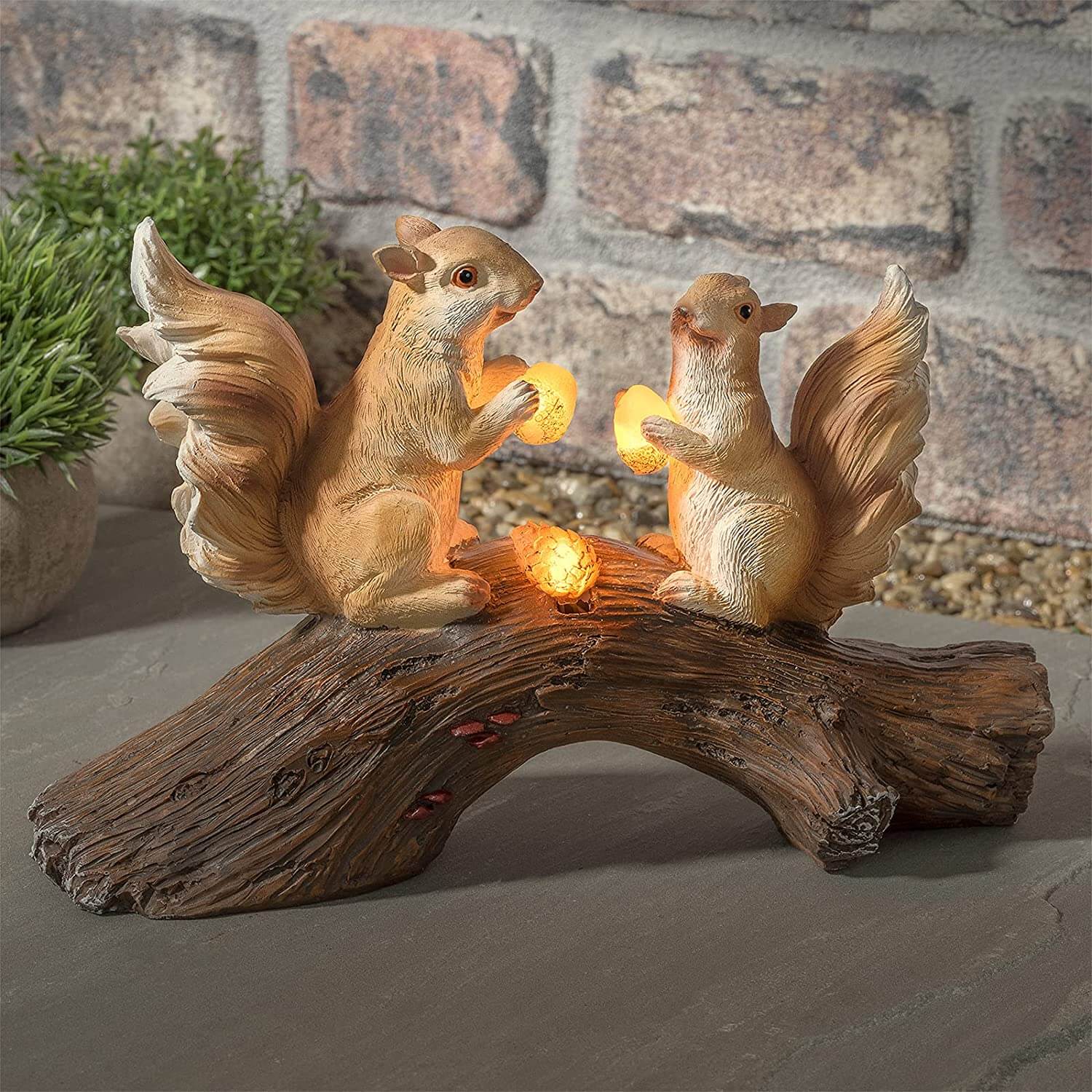 SA Products Squirrel Ornament Solar-powered LED Lights