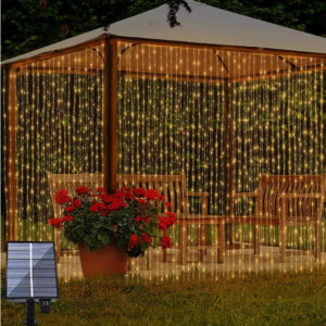 Solar Curtain Light