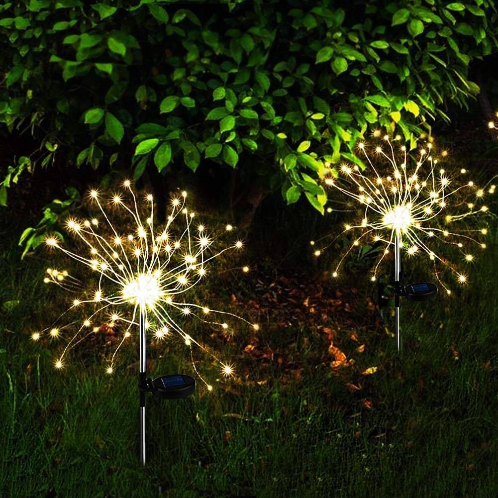 Anordsem Solar Garden Firework Lights