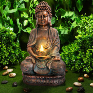 Buddha Solar Light