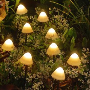 LiyuanQ Solar Mushroom Lights