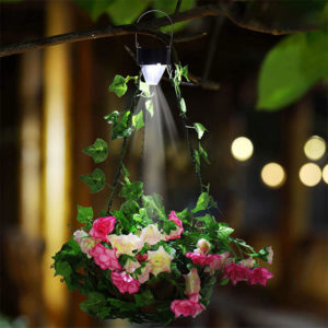 Solar Hanging Basket Light