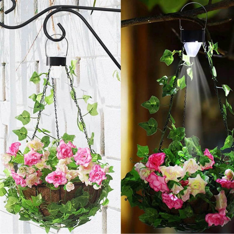 Best Solar Hanging Basket Lights for 2024 Hanging Basket Lights for