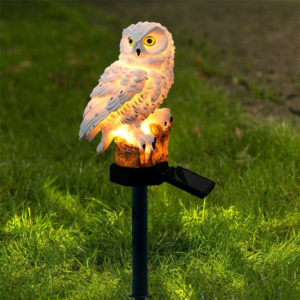 Solar Owl Light