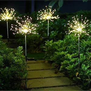 harupink Outdoor Solar Firework Light