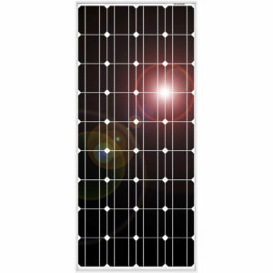 DOKIO Monocrystalline 100W Solar Panel