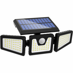 FLOWood Solar Security Outdoor Light