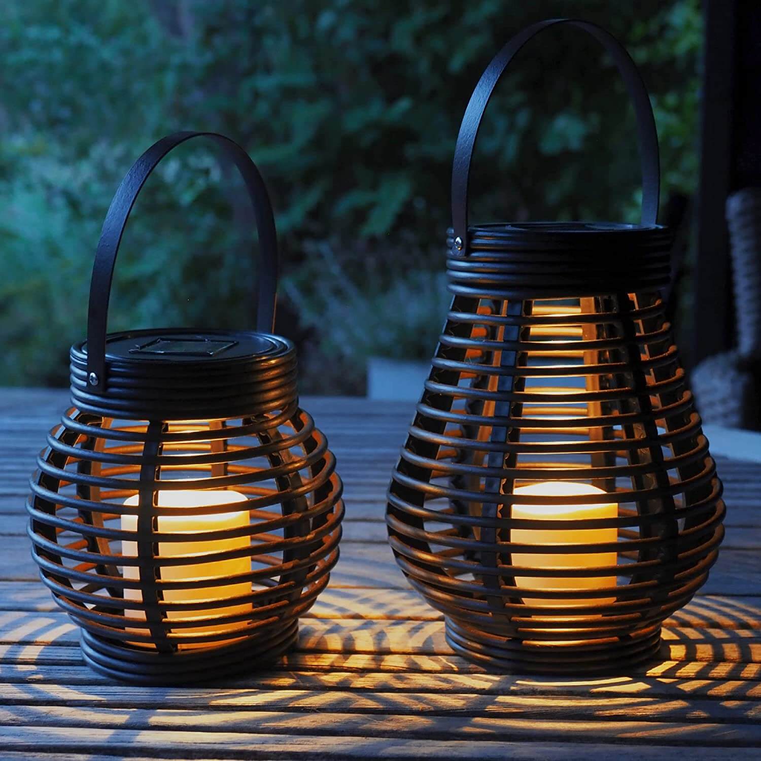 Gadgy Solar Rattan Lights