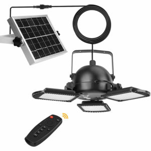 Hixyer Solar Security Light for Garage