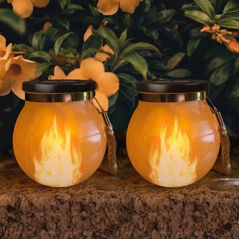 Best Crackle Glass Solar Lights for 2024 Glass Lights with Crackle