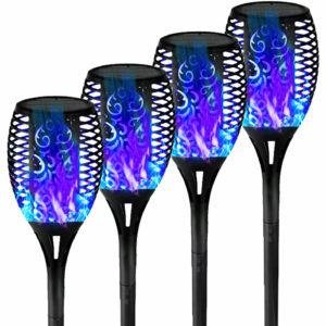 Tdbest Solar Tiki Lights