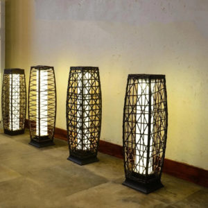 Solar Rattan Lights